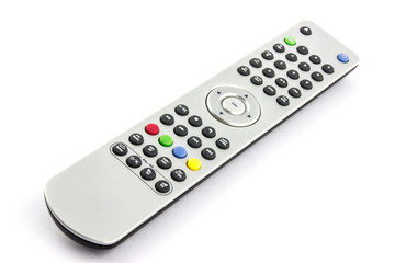 Silver high-end remote audio video controller