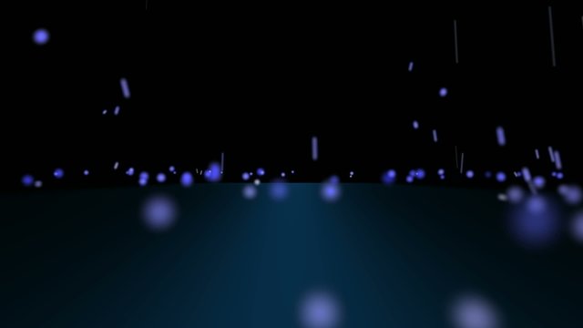 blue ball particles