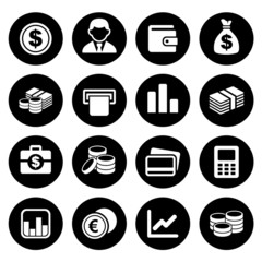 Money icon set