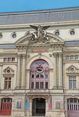 Fototapeta na wymiar façade du théatre de Tours