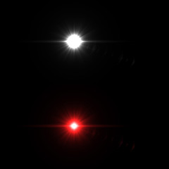Obraz premium Amazing Light with optical flares