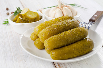 pickled cucumbers