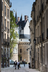 Breton castle, Nantes, France