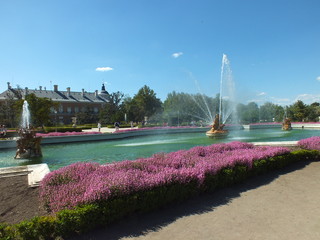 fuente en el palacio real de aranjuez