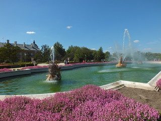 fuente en el palacio real de aranjuez