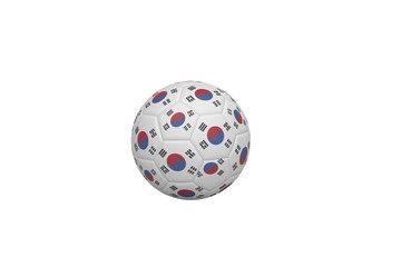 Football in south korea colours