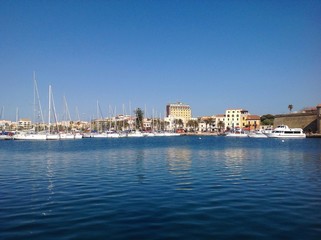 Fototapeta premium Alghero vista mare