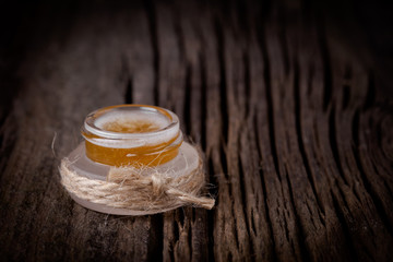 Natural diy sugar, honey and coconut oil lip scrub