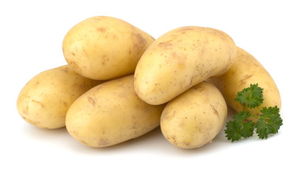 Potatoe isolated on white background