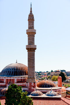 Sultan Suleiman The Magnificent Mosque In Rhodes