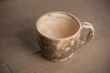 Traditional handcrafted mug