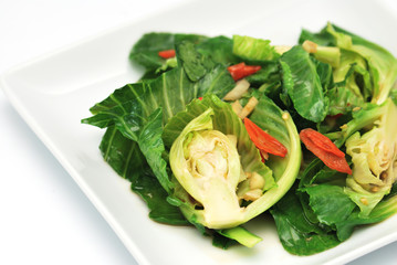 stir-fried mixed vegetables