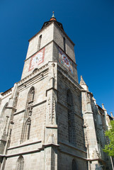 Fototapeta na wymiar Black Church, in Brasov, Romania