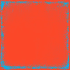 Orange scratched vintage background