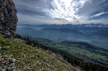 Trou de la Rousse en Chartreuse.