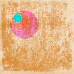 abstract background with circle elements
