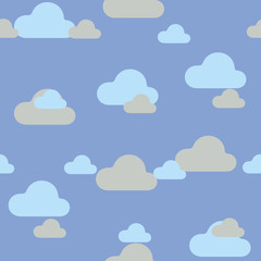 seamless background: cloud