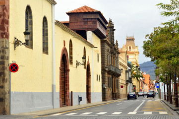 Calle Nava y Grimón . San Cristóbal de la Laguna . Tenerife