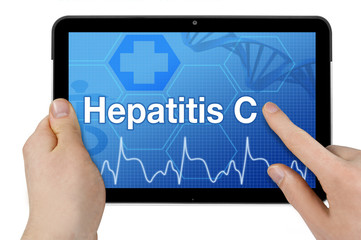 Tablet mit Interface und Hepatitis C