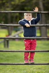 Little boy at playground