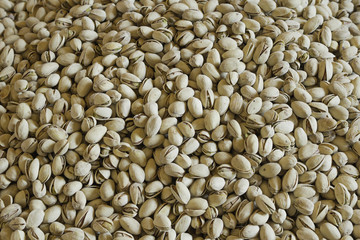 Pistachios dry