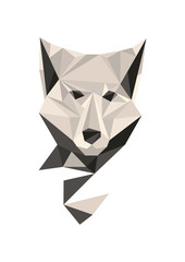 polygonal wolf