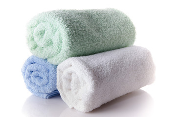 Fototapeta na wymiar Soft towels