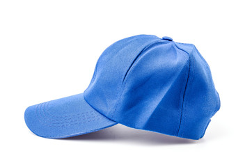 Baseball cap isolated white background