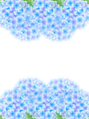 あじさい　梅雨　風景