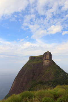 Mountain Pedra da Gávea, Rio de Janeiro, vertical