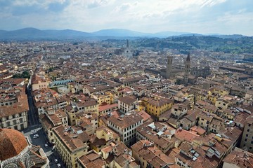 Blick auf Florenz