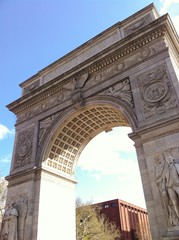 Fototapeta na wymiar Washington Square arc