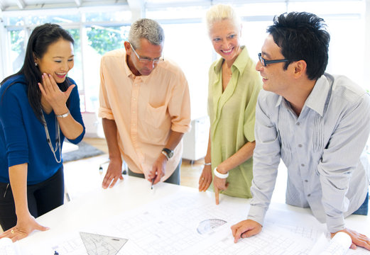 Group of Business People Meeting