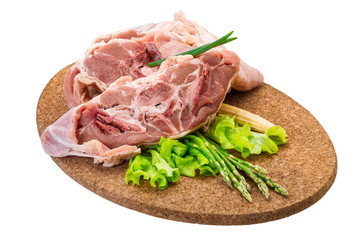 Raw lamb