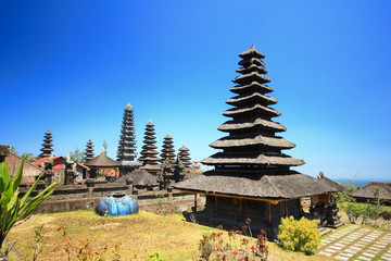 Bali roof  style, Besakih, Indonesia