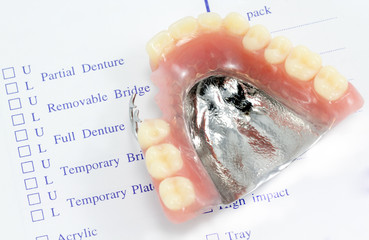 order denture for dental lab