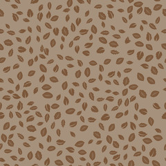 Abstract Seamless Leaves Pattern background