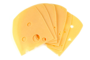 Tranches de fromage pour sandwich