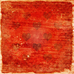 Valentine's day background with hearts