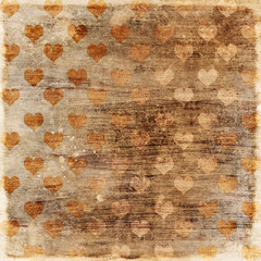 Valentine's day background with hearts