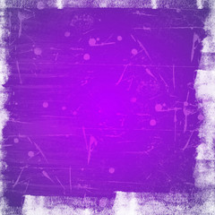 Violet scratched vintage background