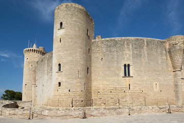 Fototapeta na wymiar Bellver castle