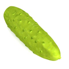 realistic 3d render of cucumber