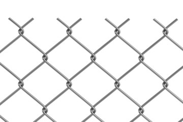 realistic 3d render of fence links
