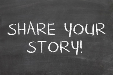 Obraz premium Share your story