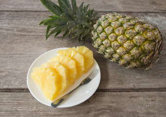 Fototapeta na wymiar pineapple