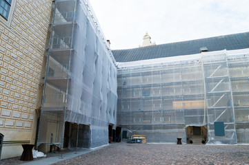 Renovation of Kalmar castle © imfotograf