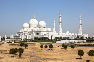 Obraz premium Sheikh Zayed Grand Mosque in Abu Dhabi