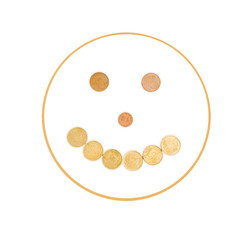 smile from coins