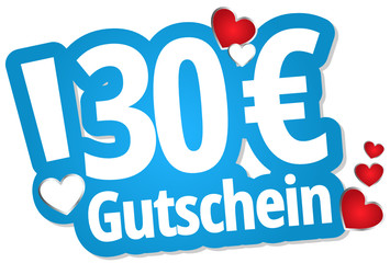 30 € Gutschein